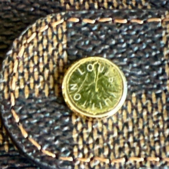 Louis Vuitton Ebene Med. Damier Address/notebook From FRANCE never used - Picture 4 of 16